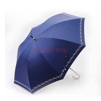 
                                        
                                        FaSoLa 超轻遮阳伞 太阳伞  长柄雨伞 两用晴雨伞（清仓特价） 米白色+咖啡刺绣                