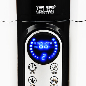 
                                        万途加湿器家用加湿器微电脑智能加湿5L大容量QT-12 机械款-银色                