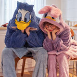 darlin队02连体睡衣卡通可爱二次元cos法兰绒男女动漫