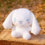日本玉桂狗库洛米美乐蒂布丁狗凯蒂猫帕恰狗毛绒玩具公仔玩偶 开心