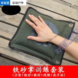 掌沙袋加厚铁砂袋20斤咏春武术训练送教程洗手秘籍泰拳拳击贴墙壁沙包