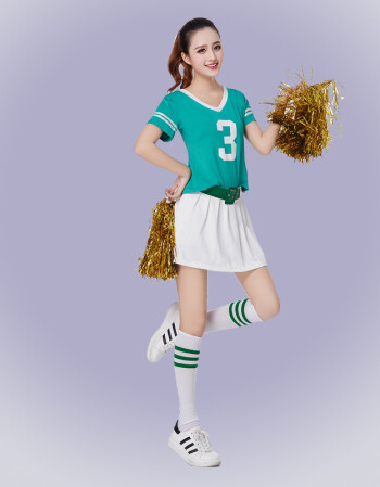 新款啦啦操服装拉拉队服装少女时代套装足球宝贝啦啦队服装演出服