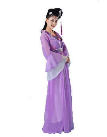 七仙女古代服装女款古装仙女古筝演出服汉服民族服演出服古典舞服