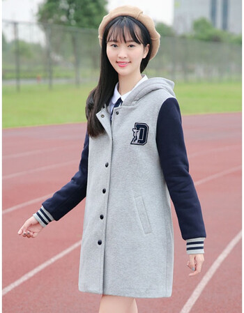 12大童14少女秋装韩版13初中学生15中长款风衣16岁女孩秋冬外套潮