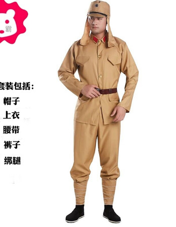 日本军官皇军大佐日本兵军装汉奸土匪鬼子服装装角色扮演出表演服