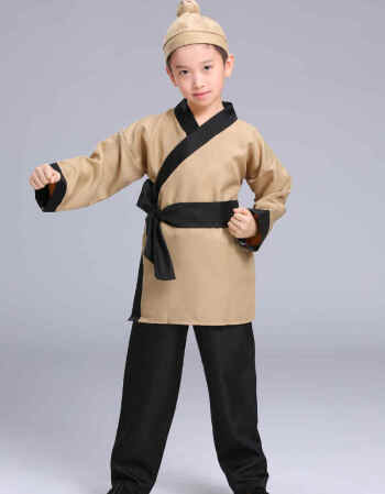 【京东优选】2019新品幼儿童小孩古装汉服小药童书童.