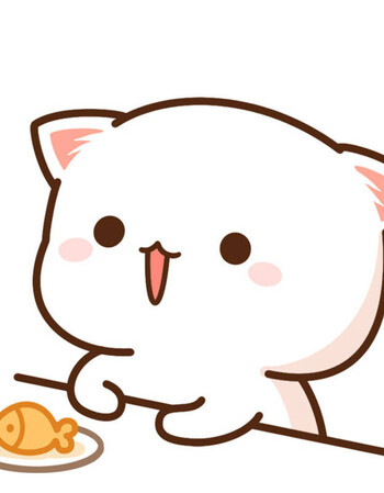 蜜桃猫情侣装t恤衣服微信qq表情包图案可爱礼物学生男女朋友短袖 12