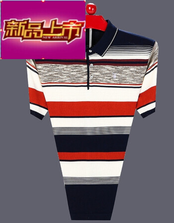吉普jeep简约夏天男士短袖t恤 2018夏季中年男装上衣短t半袖衣服polo
