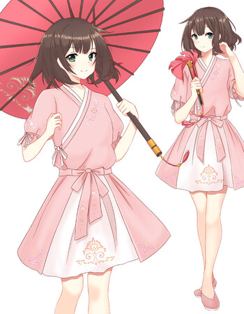 当前位置:二次元古风汉服少女