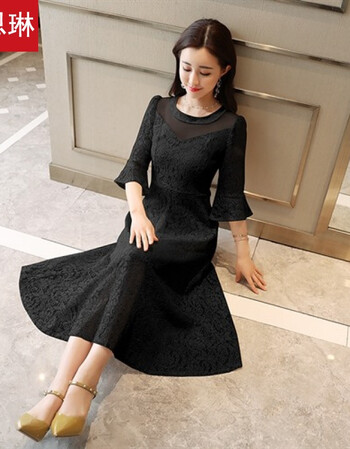 时尚明星长裙仙复古衣服心机套装20-30岁少女心仙女裙美好生活豆豆