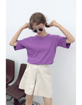 韩版怪味少女文字t恤夏闺蜜装短袖上衣女学生毕业班服