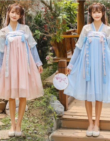 女装 旗袍/唐装 枣妈妈 汉服女中国古风飞袖汉元素古装服装连衣裙中式