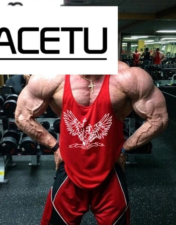 新品专业宽松款速干健身背心健美训练挖深工字无袖肌肉男运动汗背心棉