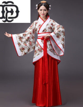 ed新品新款汉服女装汉服曲裾古装服装 汉服民族服装女