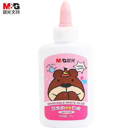 晨光80g可水洗白胶 ABJ97209（单位：支）