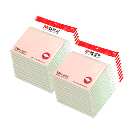晨光 3X4彩色便签纸 100页 YS11  76X102mm 20本/盒（单位：盒）