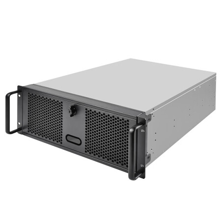 银欣(silverstone)4u服务器多硬盘工控机箱 rm400(支持3.5",2.
