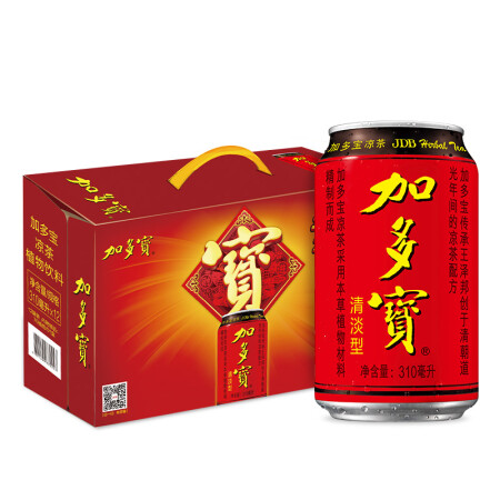 加多宝凉茶310ml*12