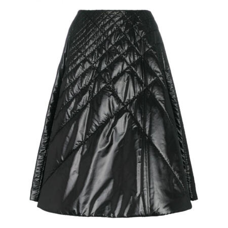 moncler盟可睐 奢侈品 女士 mid-skirt a字形绗缝裙 2845884920 深