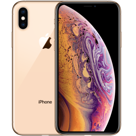 apple iphone xs手机 金色 64gb