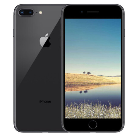 apple iphone   plus (a1864) 苹果8 plus 手机 深空灰 64g ￥5,629