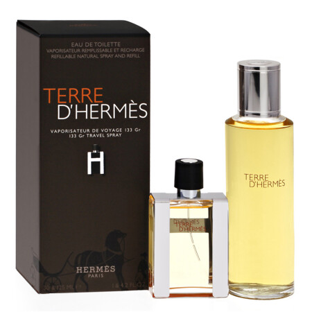hermes 爱马仕terre d`hermes大地男士香水 礼盒edt30ml随身装 125ml