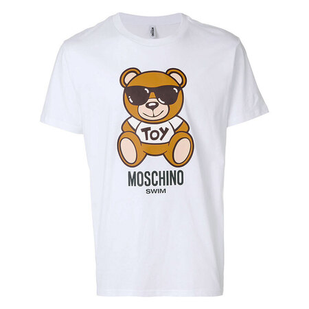 moschino 莫斯奇诺男装 2018年新品男士小熊t恤图案短袖t恤衫 a1915 a