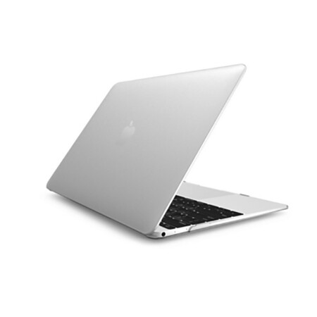 年货apple电脑笔记本外壳macbok12air11寸pro touch磨砂保护套 透白