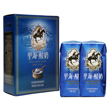 新希望马背里海酸奶 原味酸奶 常温酸奶200ml
