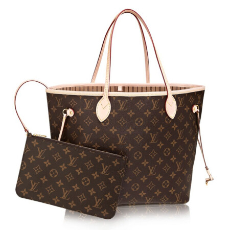 vuitton lv女包 neverfull 手提手袋子母包 m40990(neverfull 大号)