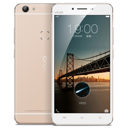 vivo x6plus 移动联通双4g手机 4gb 64gb 双卡双待 金色