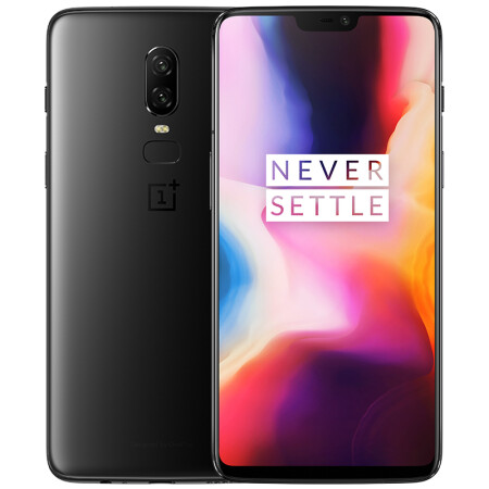 一加手机6 8gb 256gb 墨岩黑 全面屏双摄游戏手机 全网通4g 双卡双待