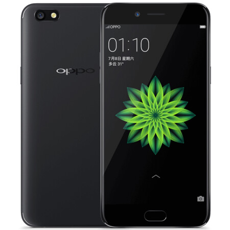 oppo a77 手机 3gb 32gb内存版 全网通4g手机 双卡双待 黑色 全网通