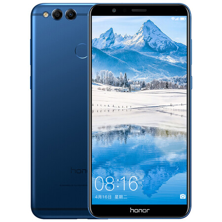 华为(huawei)荣耀7x畅玩7x手机极光蓝全网通(4gb诗手机软件作图片
