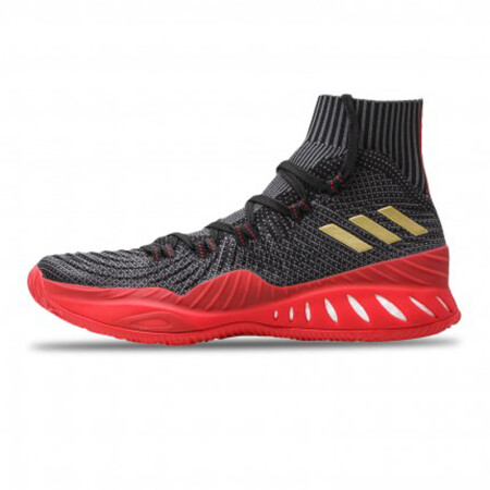 阿迪达斯adidas crazy explosive pk维金斯boost男士袜套篮球鞋 黑红