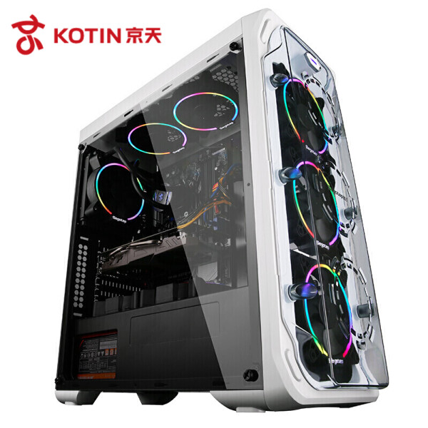 京天（KOTIN） 六核i7 8700/GTX1060 6G独显吃鸡游戏电脑主机台式机DIY组装机