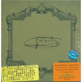 进口CD SONY 威尔第经典作品集 Giuseppe V