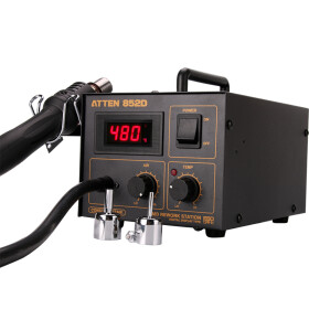 安泰信（ATTEN） 防静电数显热风拆焊台热风枪焊台二合一  芯片维修工具 AT852D