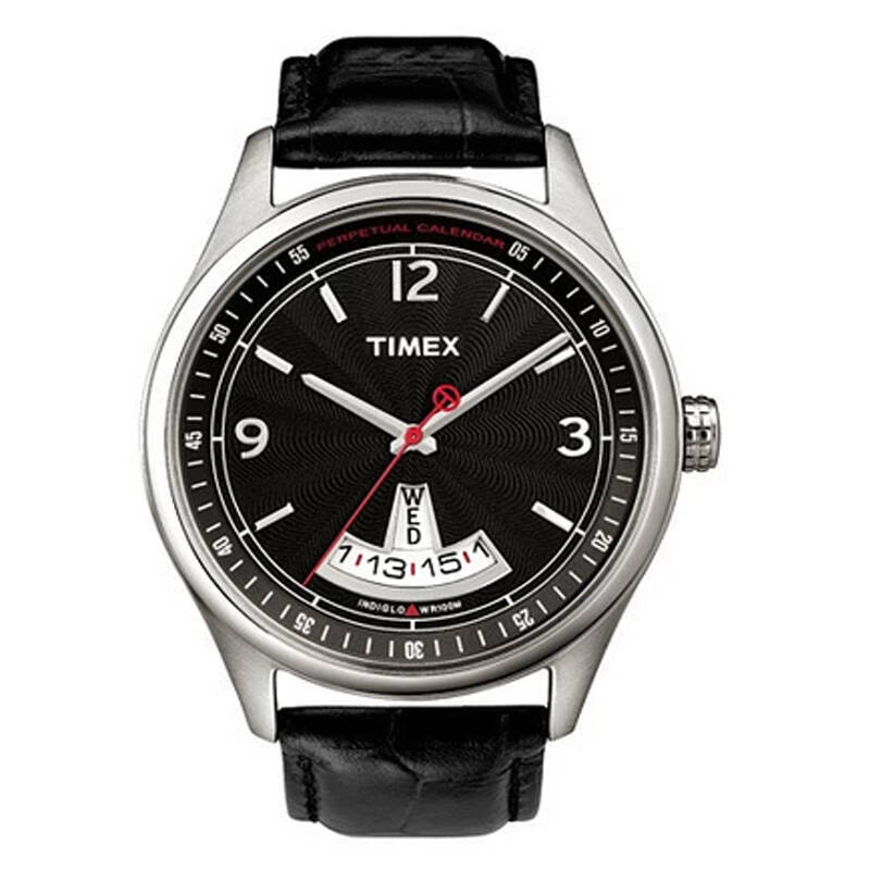 天美时(timex) 品牌潮流时尚t系列万年历手表男表石英