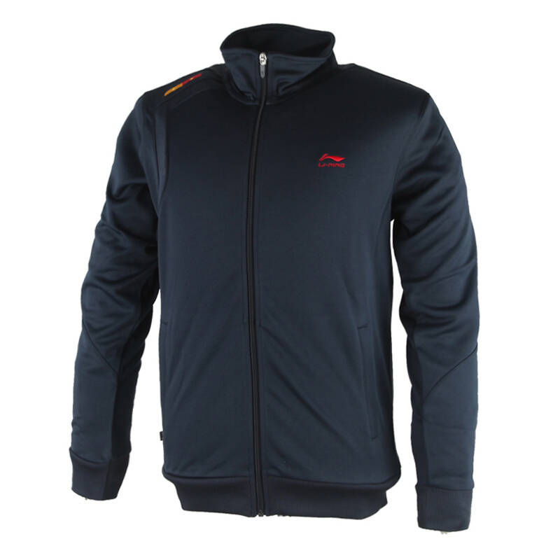 李宁 男装春秋<em>卫衣</em> <em>男子</em> <em>开衫无帽卫衣</em> 外套运动