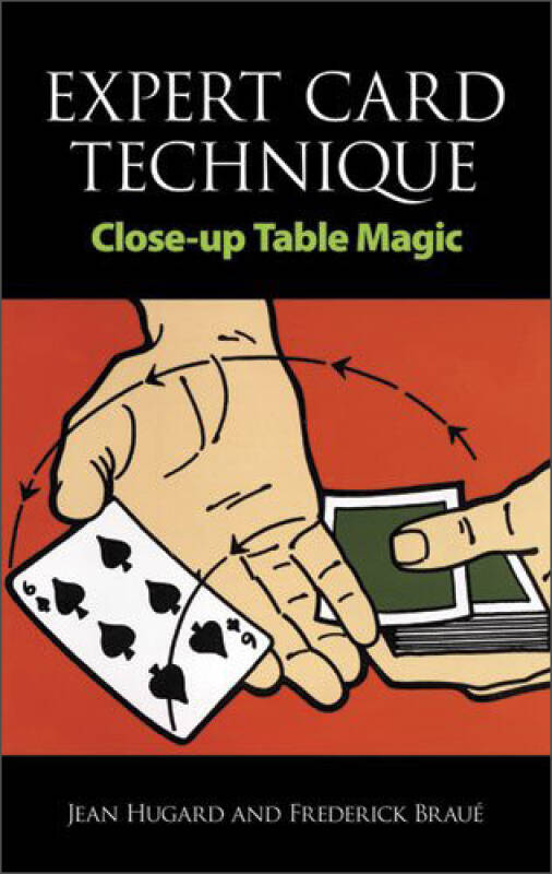 expert card technique: close-up table magic