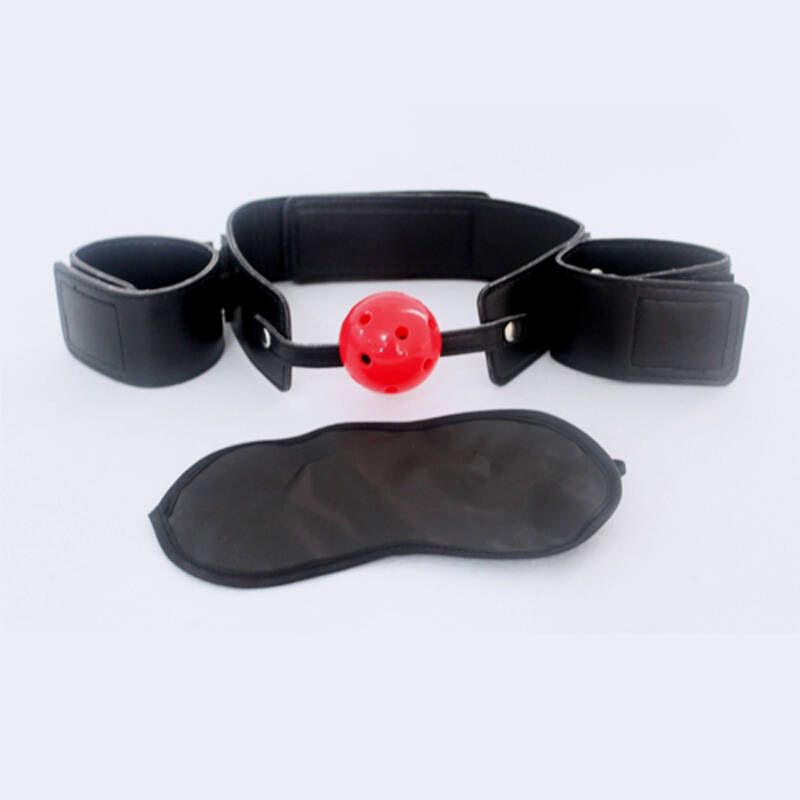 口塞口球房趣RoomFun连体束缚sm