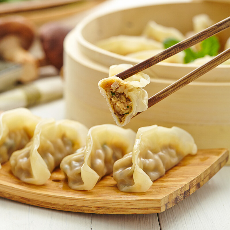 正大食品 蒸饺水饺组合 早餐 速食速冻 460g/袋 菌菇三鲜*1 玉米蔬菜