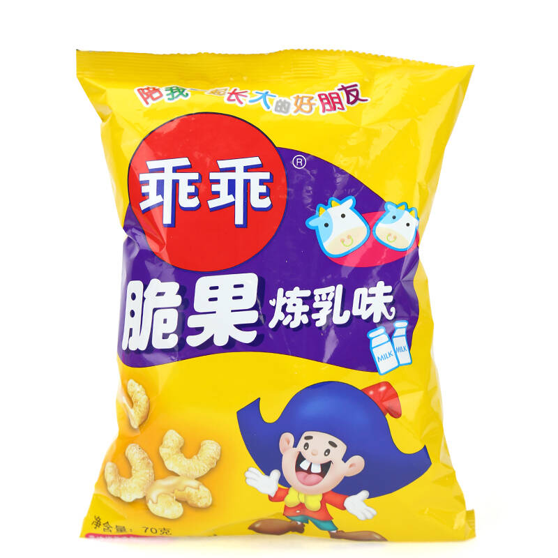 乖乖脆果 70g x 炼乳味 1袋