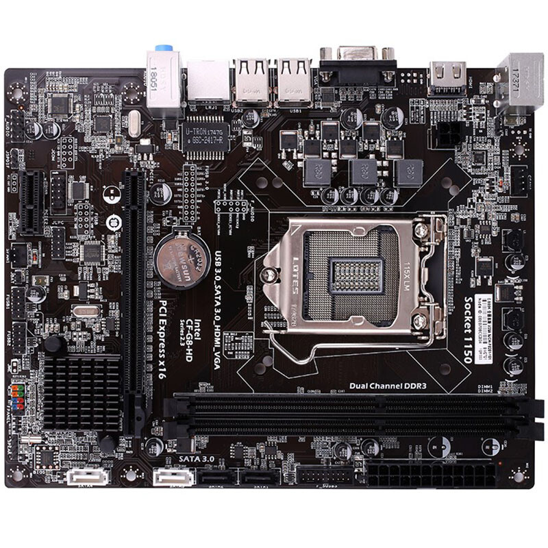 七彩虹c.b85k 全固态版 v23a 游戏主板(intel b85/lga 1150)