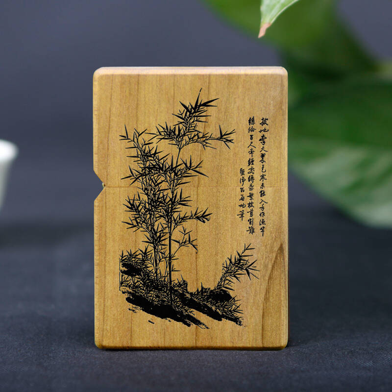 zippo竹子 zippo打火机 金丝楠木