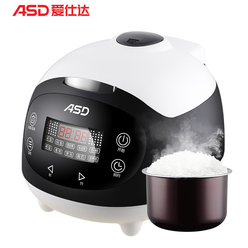 爱仕达(asd)电饭煲1.6l迷你型小容积 智能可预约 家用