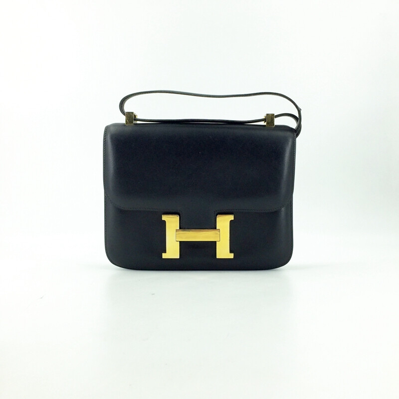 【8.0新】编号411 爱马仕 康康 黑金-京东珍品拍卖