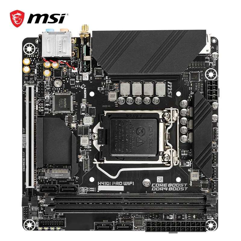 微星msih410iprowifi电脑主板支持10400