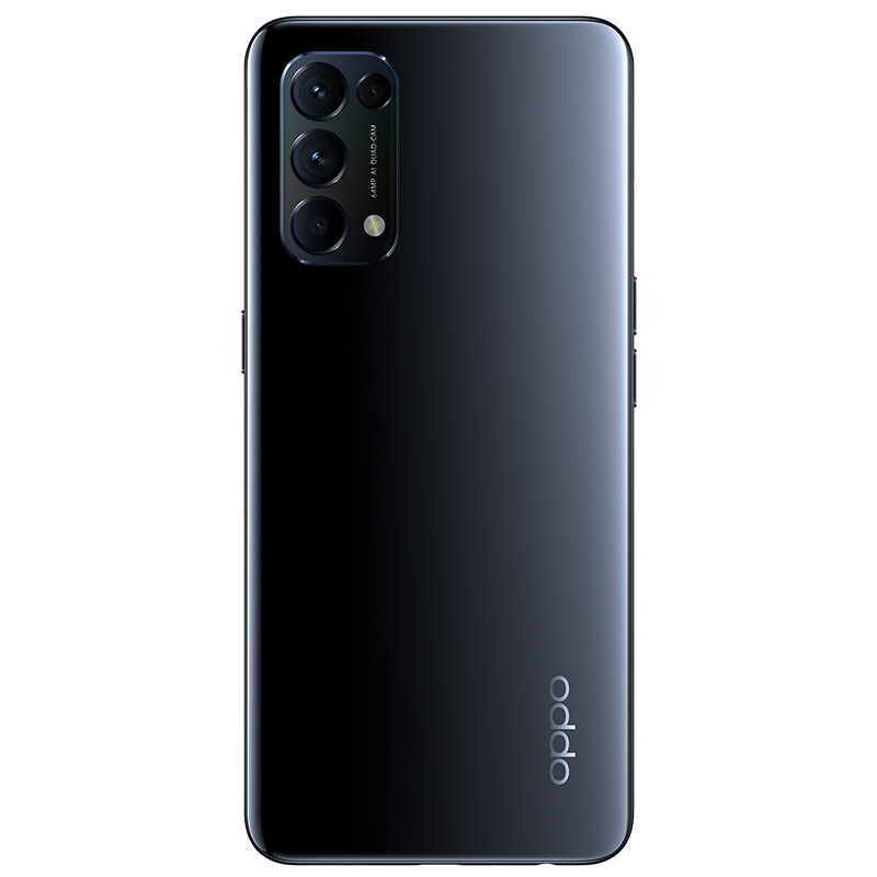 opporeno56400万四摄65w超级闪充拍照5g手机月夜黑8gb128gb